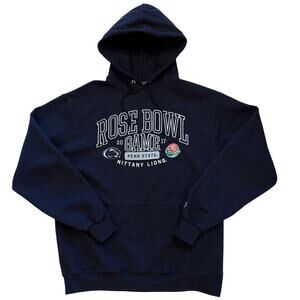 Champion Penn State Rose Bowl Sweatshirt Mens Large Blue Hoodie 2017 Football